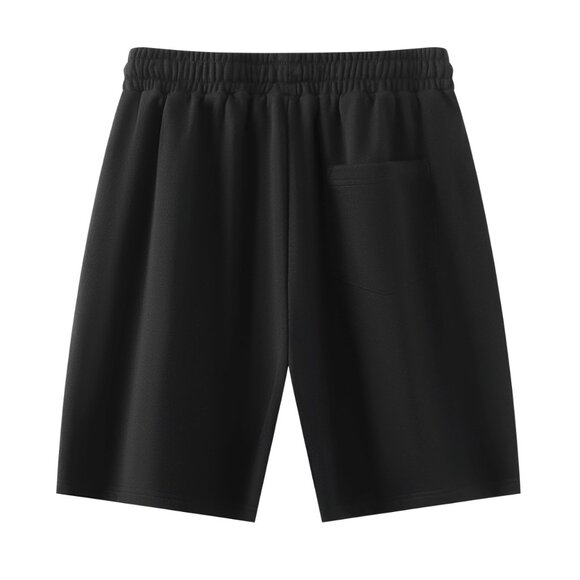 Casablanca Black Graphic-Print Drawstring Athletic Shorts - Picture 2 of 8